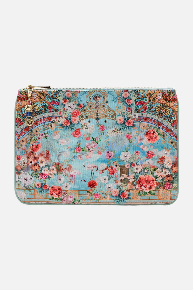 SMALL CANVAS CLUTCH SISTERS OF THE MARIGOLD main image 1