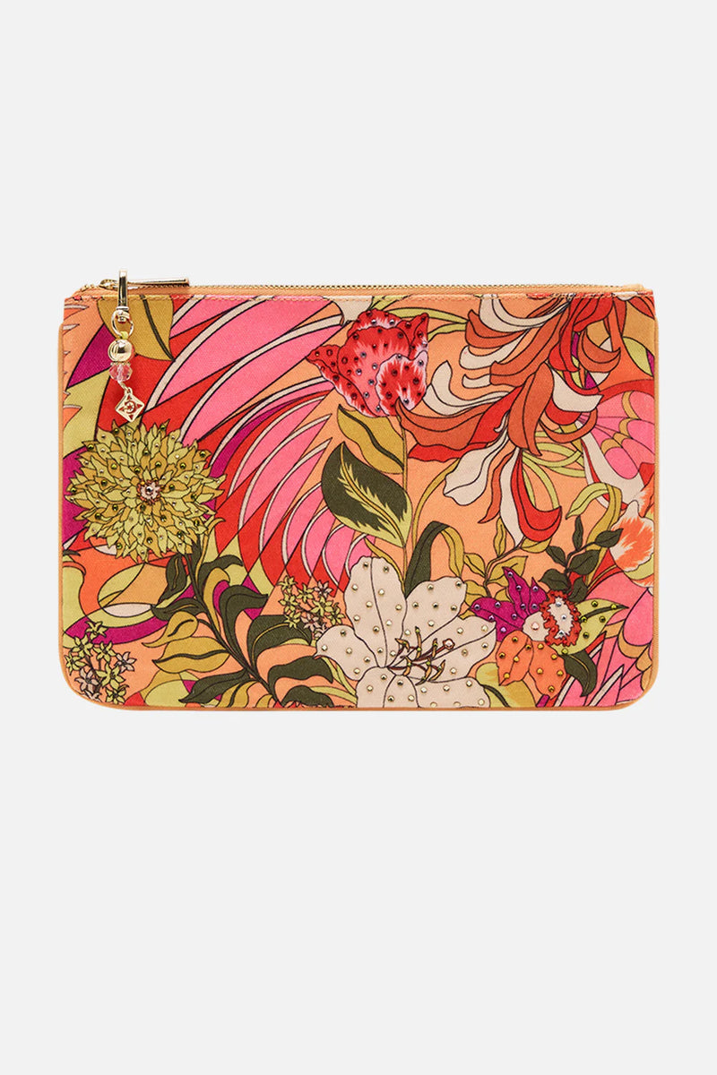 SMALL CANVAS CLUTCH WILD MOONCHILD