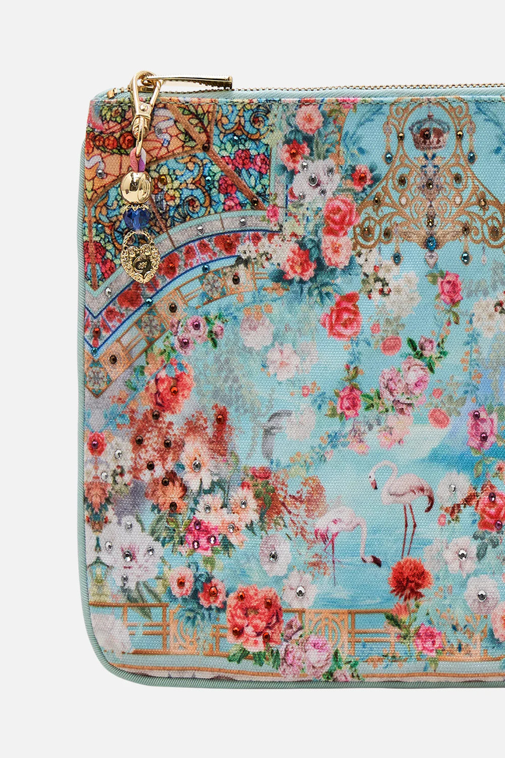 CAMILLA Small Canvas Clutch JEWELLERY MUSEUM Cint Boutique
