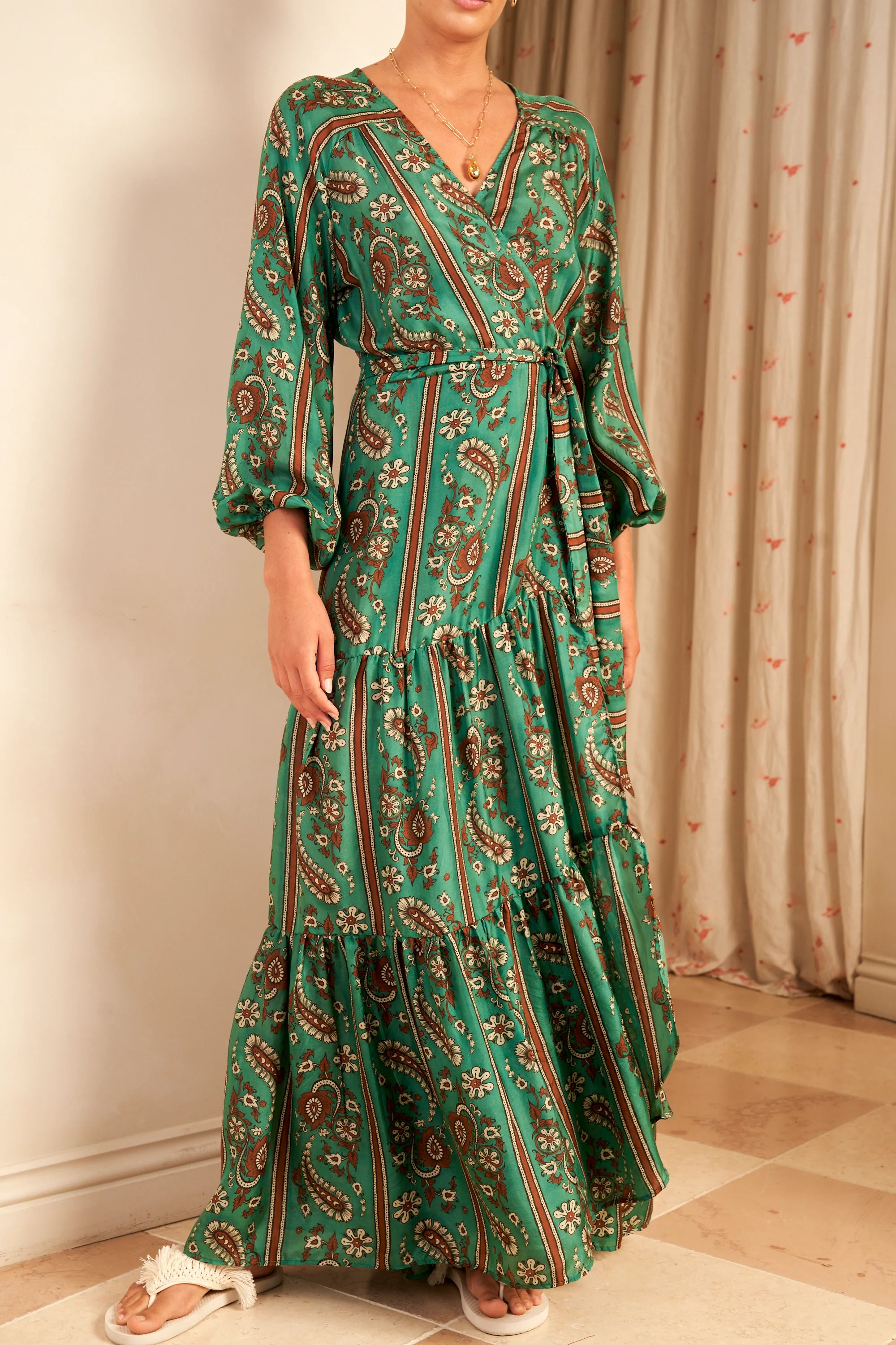 Silk traditional dress deals