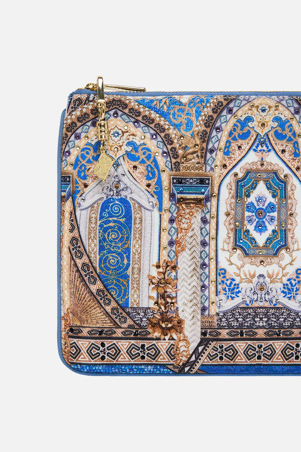 CAMILLA Small Canvas Clutch MAKE ME YOUR MOSAIC Cint Boutique