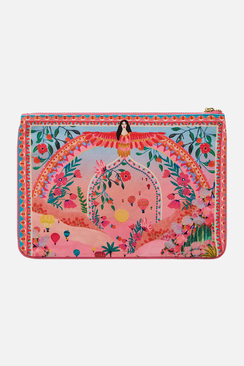Camilla canvas clutch hotsell