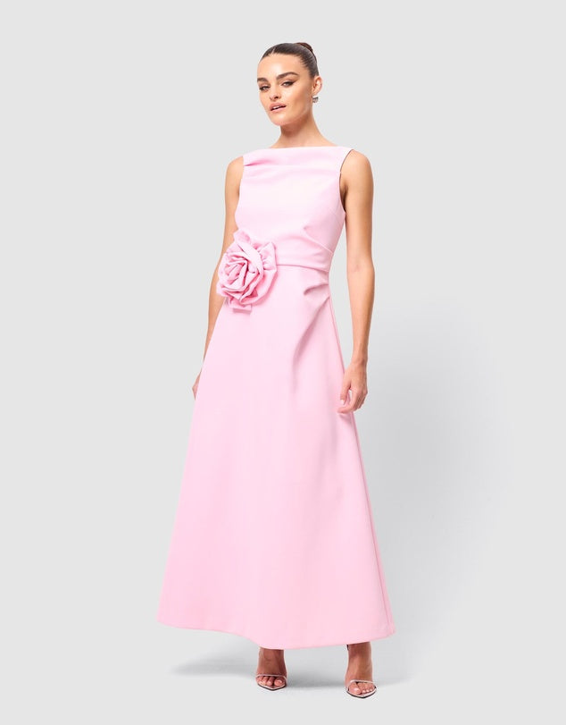 mossman pink dress NWT Mossman The Devoted Midi Pink Dress US 10 FR 42 UK 14 0866