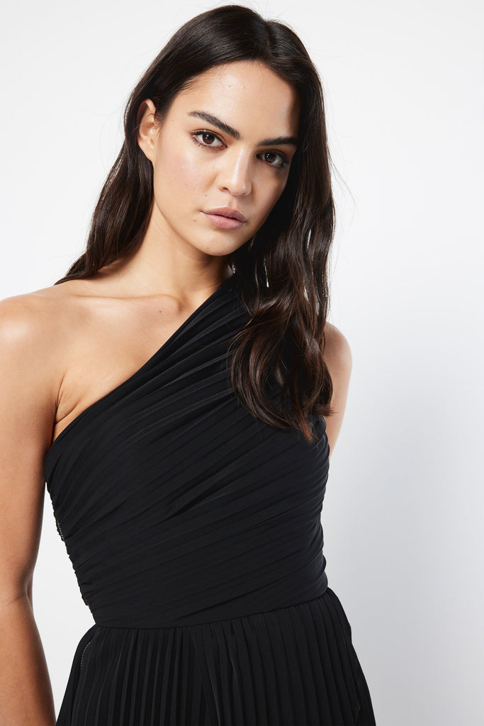 MOSSMAN - The Breakthrough Maxi Dress BLACK – Cint Boutique